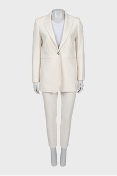 White suit with trousers