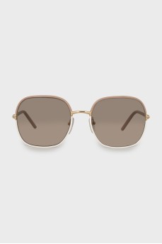 Two-tone gradient sunglasses
