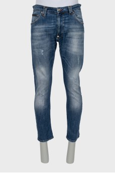Men's boot cut fit jeans