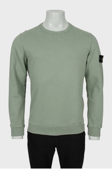 Men's sweatshirt with raised seams