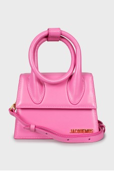 Le Chiquito Noeud pink bag