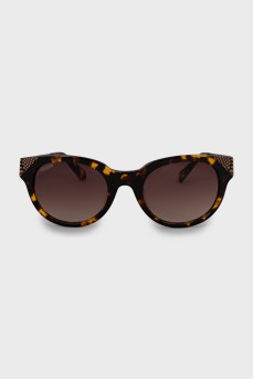 Wayfarer printed sunglasses