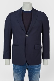 Men's jacket with three patch pockets