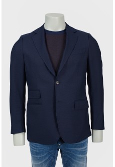 Men\'s blazer with back slits