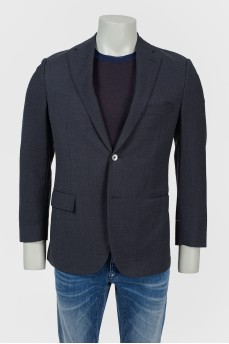 Classic men's blazer with slits