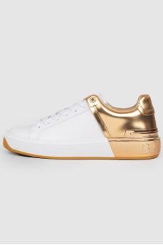 Golden heel sneakers