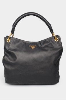 Bag with one handle with eyelets