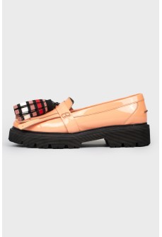 Fringed Patent Loafers
