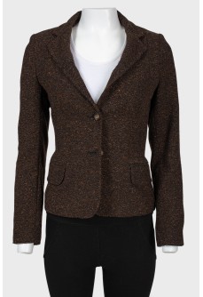 Brown wool jacket