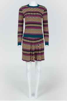 Set skirt + jacket multi-colored