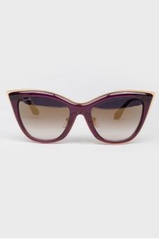 Sunglasses Grand with a violet gradient
