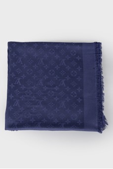 Blue scarf from the brand's logo