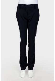 Black and blue arrows trousers