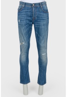 Men\'s blue jeans