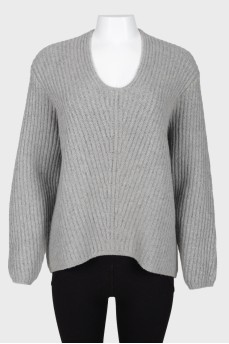 Sweater oversize gray