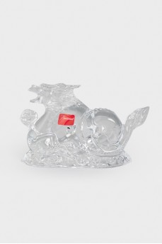 Statuette in the form of a dragon of crystal