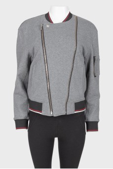 Men's bomber, with tag