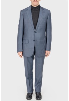 Men\'s classic checkered suit