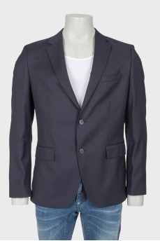 Men's blue jacket, with tag