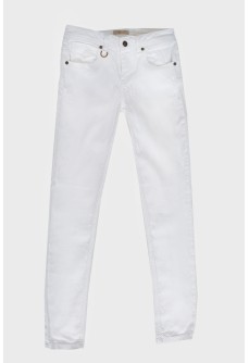 White skinny jeans