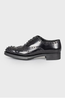 Spiked brogues