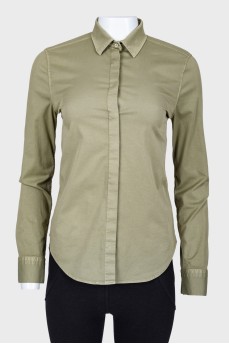 Olive shirt with tag