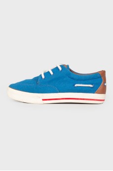 Children's blue sneakers