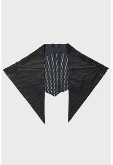 Perforated scarf