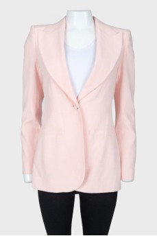 Pink jacket with shoulders