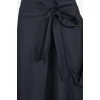 Black-blue skirt with a bow