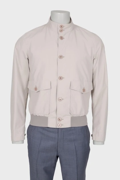 Men's jacket with buttons