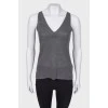 Cashmere gray top