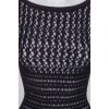 Mesh fitted dress