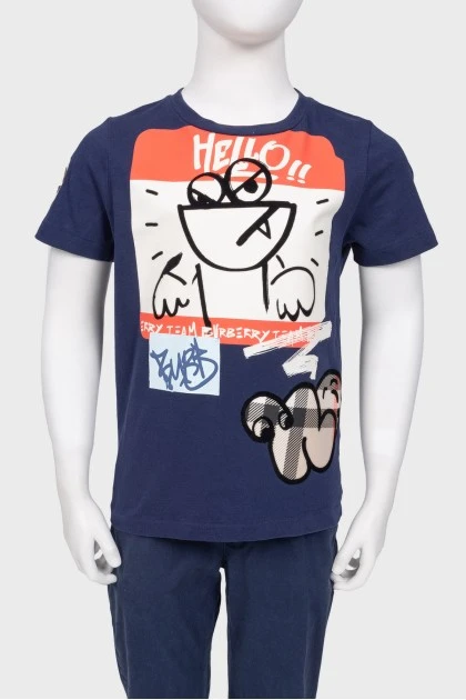 Children's Т-shirt with application
