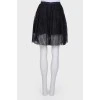Black mesh skirt