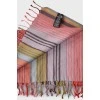 Multicolor striped scarf