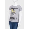 Children's T -shirt with print