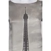 Dress with Eiffel Tower print