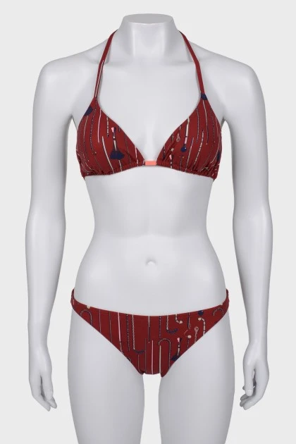 Two-piece bathing suit