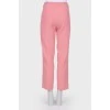 Pink classic trouser