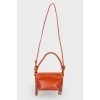Terracotta bag with braided handle
