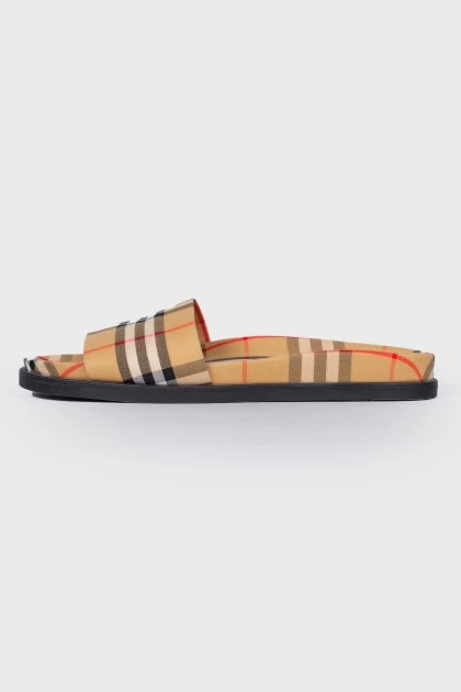 Burberry Men's textile slippers - ReOriginal