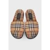 Men's textile slippers