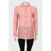 Pink shirt with pocket