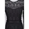 Lace black dress with tag