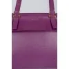 Purple trapezoidal bag