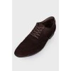 Men's chamous leather shoes