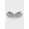 Metal frame sunglasses