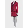 Wool jacket and skirt suit