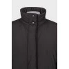 Charcoal jacket with pockets